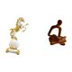 thumbnail image 5 of Colección de esculturas de figuras humanas, adorno de mesa para dormitorio, sala de estar, oficina, escritorio, centro de mesa, chimenea, bar, boda, 5 of 8