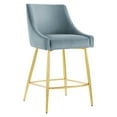 thumbnail image 3 of Modway Discern Counter Stools - Set of 2 in Light Blue, 3 of 9