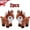 Brown, variant on KOYPTL 4 Pcs Christmas Decorations Reindeer Plushs Toys,Forest Animals Doll Deer Baby Toys for Home Party Indoor Decor Classroom Prizes Birthday Baby Shower Gift Christmas Stocking Stuffers