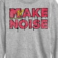 thumbnail image 3 of MTV Logo - Make Noise - Toddler And Youth Long Sleeve Graphic T-Shirt, 3 of 5