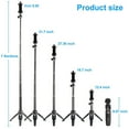 thumbnail image 3 of Remote Bluetooth Selfie Stick, Tripod Monopod Selfie Stick with Bluetooth Remote for iPhone 8/iPhone 8 Plus/X/iPhone 7/iPhone 7 Plus/Galaxy Note 8/S8 /S8 Plus & More, 39-Inch Height, 3 of 7