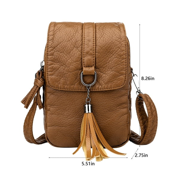 OAVQHLG3B Small Satchel Phone Wallet, Mini Satchel Shoulder Wallet With Credit Card Slot