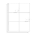 thumbnail image 5 of MMBM 6-Up Labels, 2000 Pages, White, 3.33 x 4 Inch, Address and All Purpose Sticker Labels for Laser or Inkjet Printers, 5 of 8