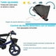 thumbnail image 5 of Triciclo Evolutivo Para Niños Tipo Carriola Asiento 360° 7 En 1 Luz Y Sonido Azul, 5 of 5