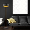 thumbnail image 2 of Novogratz x Globe 58.5" 2-Light Metallic Dark Gray Floor Lamp, 67346, 2 of 5