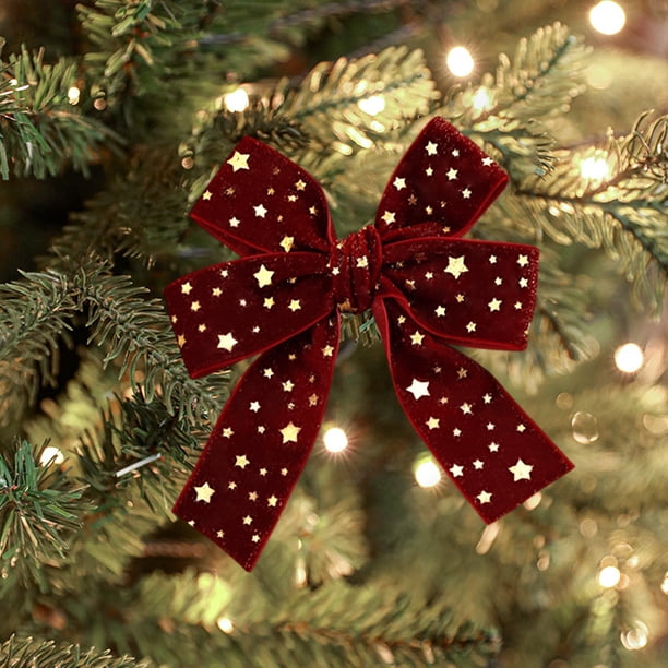 6 Rouleaux De Ruban De Noël En Tissu - 1 Cm X 9 M (54 M Au Total) - Pour Emballage Cadeaux Et Décoration