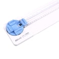thumbnail image 2 of Multifunctional 4-in-1 Rotary Paper Trimmer with Straight/Wave/Perforating/Creasing Blades, 23cm Cutting Length, ABS Construction, 0.6mm Thickness Capacity, Extension Ruler, Measuring Scale, Safety, 2 of 7