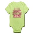 thumbnail image 1 of CafePress - Happy Birthday Mom Infant Bodysuit - Baby Light Bodysuit, 1 of 1