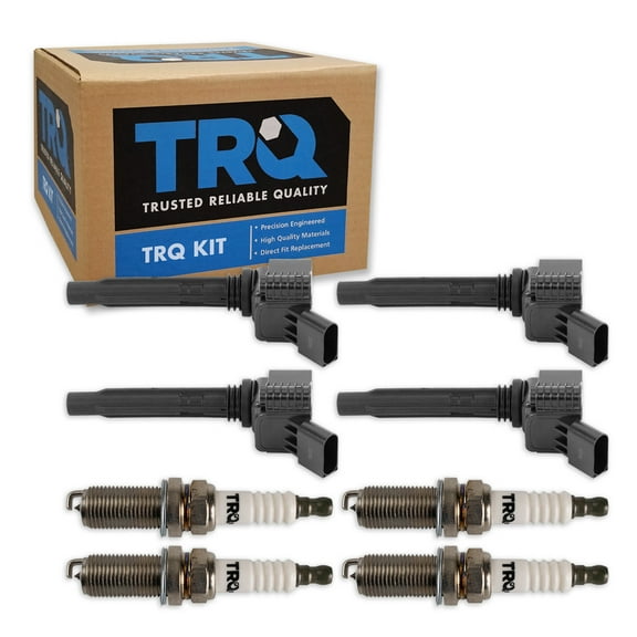 TRQ Ignition Coils & Spark Plugs Fits 2015-2019 Audi 2015-2017 Volkswagen TKA05958