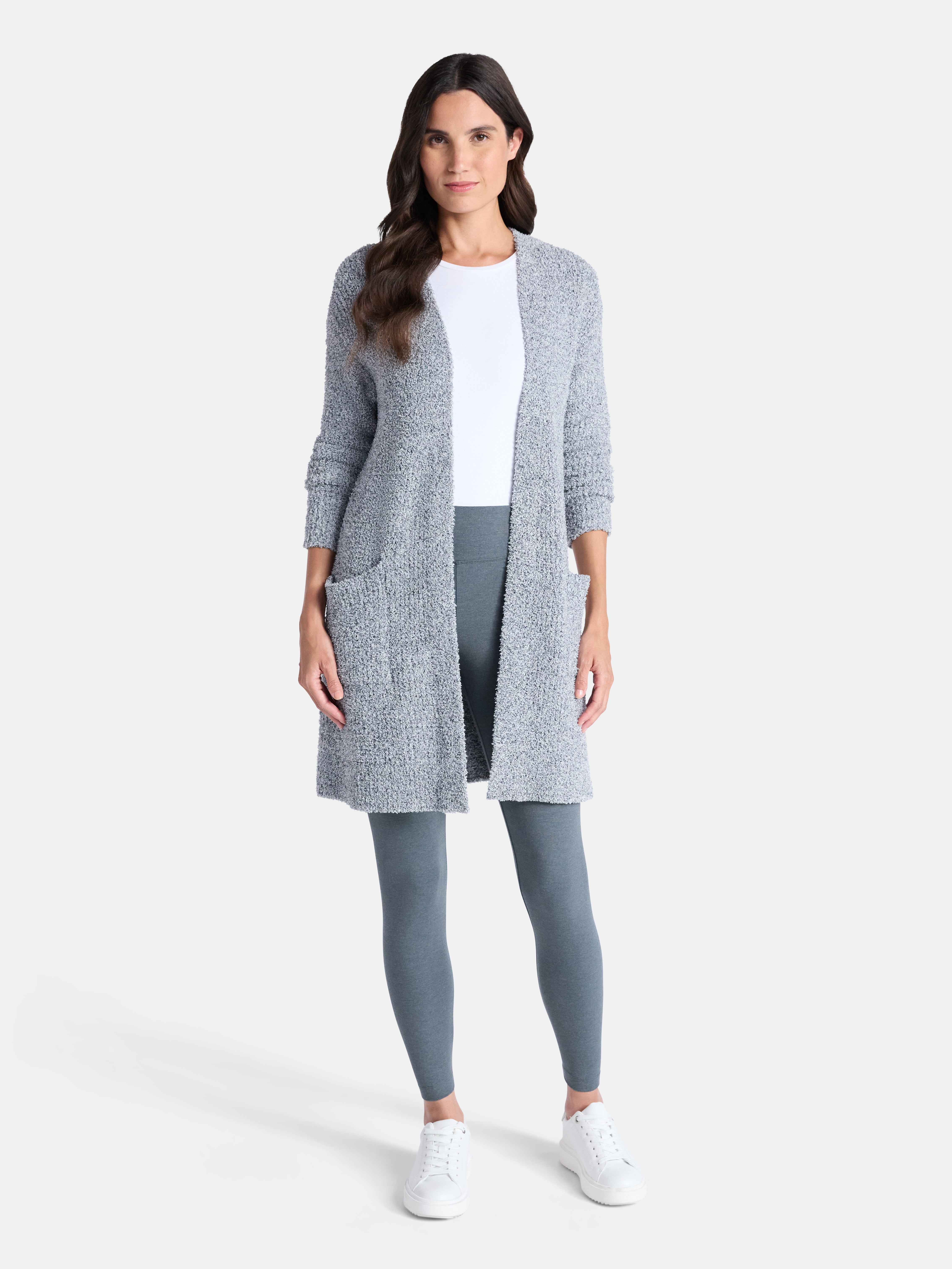 Time and Tru Women's High Rise Leggings, 27'' Inseam, 3-Pack, Sizes XS-XXXL