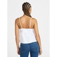 thumbnail image 3 of No Boundaries Babydoll Cami Top, Women's XXS-XXL, 3 of 5