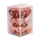 thumbnail image 1 of 12 bolas navideñas colgantes de 4 cm, decorativas e irrompibles para árbol de Navidad. rosa áurea, 1 of 8