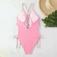 thumbnail image 5 of Plus Size Swimsuit for Women Bikini Swimsuit for Women One Piece Summer Swimsuits for Women Color Block One Piece Swimsuit One Piece Swimsuit Women, 5 of 5