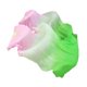 thumbnail image 2 of Abanicos de velo de seda para danza del vientre, abanicos plegables largos para mujeres y niñas, accesorios de vestuario rosa verde claro, 2 of 7