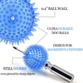 thumbnail image 2 of Pelota de juguete para perros LECHONG Squeaky Spiky para limpieza de dientes, paquete de 6, 2 of 8