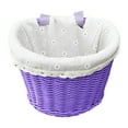 thumbnail image 3 of Tnarru Kids Bike Basket Accessories Bike Hanging Basket for Children Toddlers Girls, 3 of 9