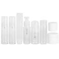 thumbnail image 4 of 8 unids/set botella dispensadora portátil vacío recargable loción crema contenedor conjunto de botellas, 4 of 8