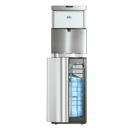 Brio 700 Series Bottom Load Hot  Cold and Room Water Cooler - Self Clean Ozone - Tri Temp W/Touch Dispense - Set Custom Temperature 39°-59°F Cold and 174°–194°F Hot