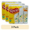 (3 pack) Rocio Toilet Paper, 2 Ply, 16 Rolls
