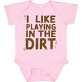 thumbnail image 3 of Inktastic I Like Playing in the Dirt Boys or Girls Baby Bodysuit, 3 of 5