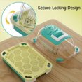 thumbnail image 4 of Caja Portátil para Cría de Insectos, Ideal para Reptiles, Gusanos de Seda, Caracoles y Lagartijas. Estuche de Transporte de Gran Capacidad para Observación., 4 of 5