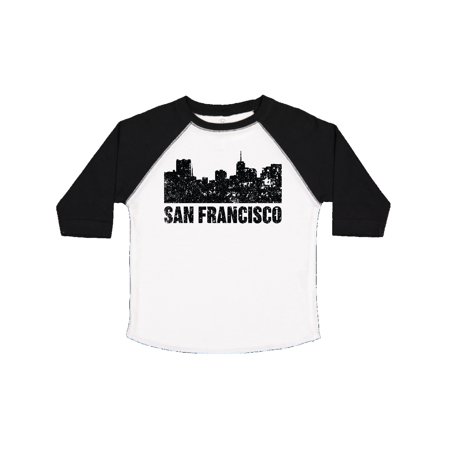 

Inktastic San Francisco Skyline with Grunge Gift Toddler Boy or Toddler Girl T-Shirt