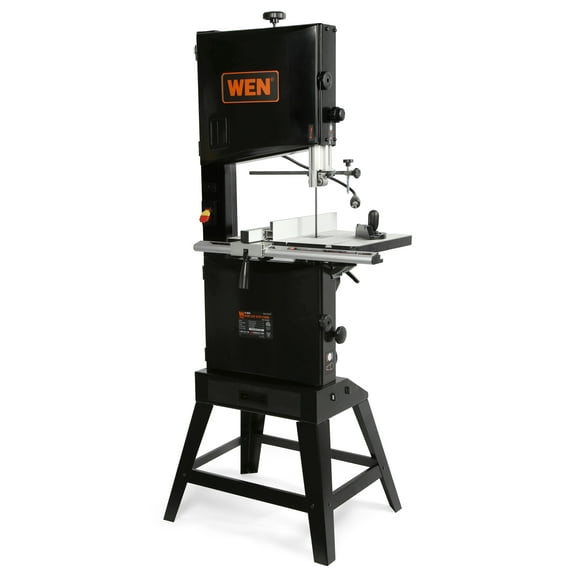 WEN 14-Inch Two-Speed Band Saw with Stand and Work Light