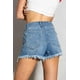 thumbnail image 4 of Short con detalle de flores /Juvenil, 217 (Azul medio) azul G, 4 of 5