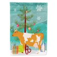 thumbnail image 1 of Bandera decorativa de casa Caroline's Treasures Guernsey vaca Navidad tamaño multicolor BB9188CHF, 1 of 1