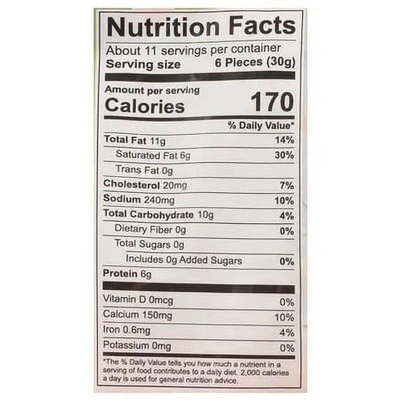 Mook Mills Cheese Straws Crackers 12 oz (Pack of 12)
