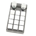 thumbnail image 3 of Clavier Mécanique Macro, Clavier de Jeu Programmable à une Main Portable 12 Touches, Clavier PC Multifonction DIY Plug and Play avec Bouton de Réglage, Touches Express Personnalisées, 3 of 7