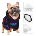 thumbnail image 3 of Haiem Futuristic Purple Panther A、 for Winter Dog Hoodie Sweatshirts with Pockets Warm Dog Clothes for Small Dogs Chihuahua-X-Large, 3 of 7
