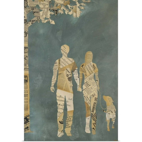 Great BIG Canvas | "Summer Stroll" Art Print - 24x36