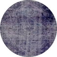 thumbnail image 1 of Ahgly Company Indoor Round Abstract Purple Abstract Area Rugs, 6' Round, 1 of 6