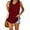 Wine Red, variant on LVCBL Womens Tank Tops V Neck Basic Solid Color Dressy Casual Summer Sleeveless T Shirts S-2XL