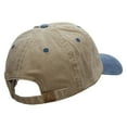 thumbnail image 4 of Kwanzaa Kuumba Embroidered Pigment Dyed Wash Caps - Khaki Navy OSFM, 4 of 5