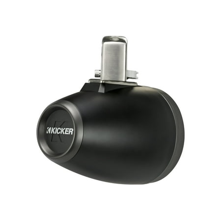 Kicker 45KMTC65 6-1/2" Marine Coaxial Tower System - Pair (Charcoal)