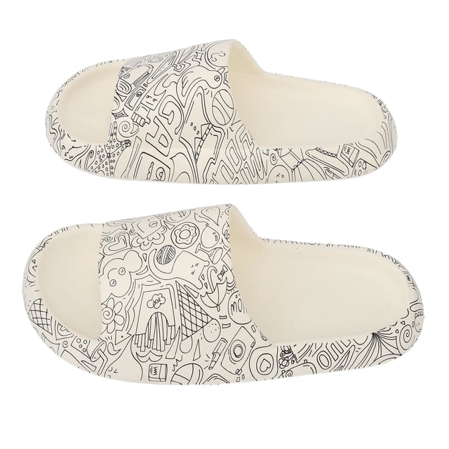 Diapositivas de mujer sandalias deslizantes de verano sin cordones para mujer para salir ANGGREK Otros