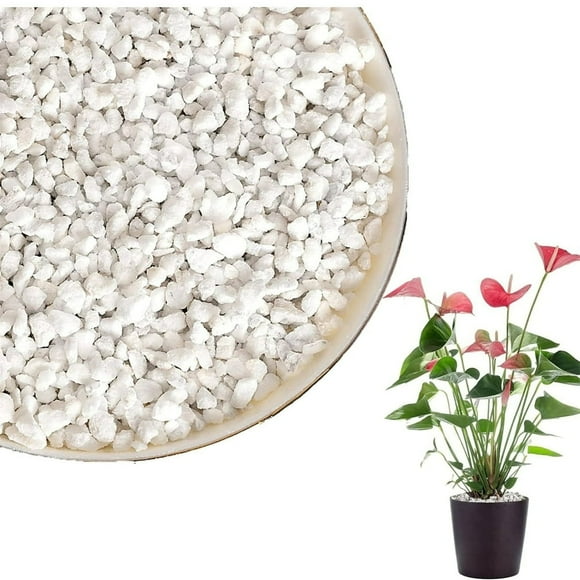 CHUANK Organic Perlite Potting Mix Soil 3 qt 3-6 mm Horticultural Organic Perlite Organic Perlite Soil Amendment Natural Potting Soil Mix for Enhanced Drainage and Growth Ideal for Pot