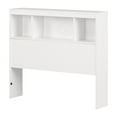 thumbnail image 2 of Tête de lit bibliothèque Simple, fini Blanc solide, collection Summertime de Meubles South Shore, 2 of 11
