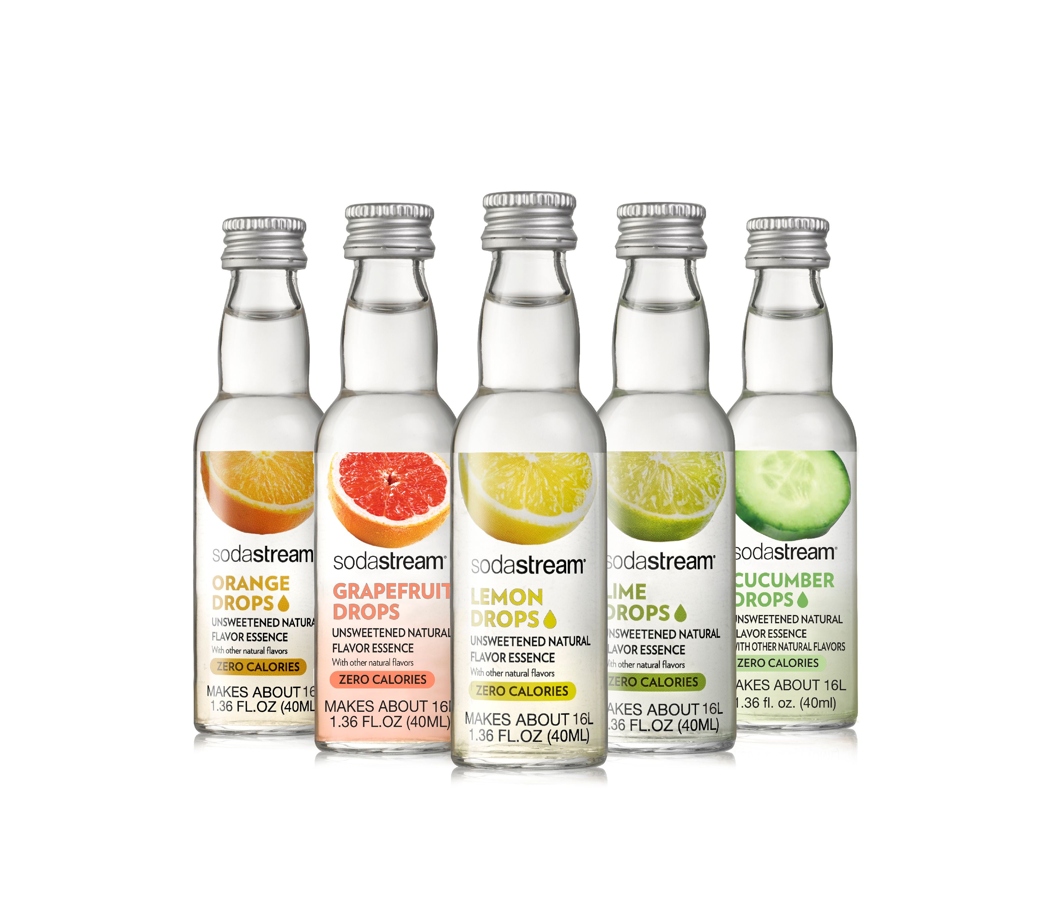 SodaStream Fruit Drops Natural Flavor Essence Citrus Sparkling Water