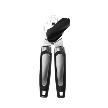 

Stainless Steel Heavy Duty Can Openers Smooth Edge Comfortable Grip Safety Openers for Meat Cans Beer Bottles Use H3-008