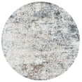 thumbnail image 2 of SAFAVIEH Aston Mackenzie Abstract Area Rug, Ivory/Gray, 8' x 8' Round, 2 of 11