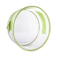 thumbnail image 1 of Bolsa de almacenamiento de muñecas de PVC transparente, vitrina para organizador de figuras, bolsa pequeña portátil a prueba de polvo para muñecas de Verde, 1 of 7