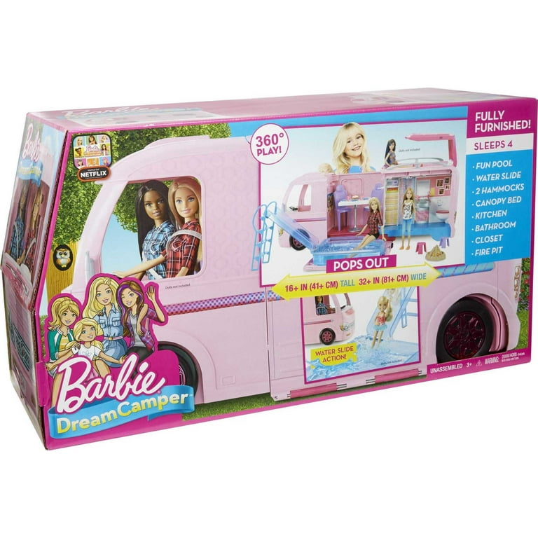 Barbie DreamCamper Adventure Camping Playset – Square Imports