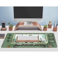 thumbnail image 5 of Kawaii Mouse Pad Cute Anime Cat Desk Mat Plant Green Cartoon Desk Pad Large Keyboard Pad Computer Mouse Pads for Women Desktop Office, Deskmat 31.5x11.8 in Stitched Edges with Non-Slip Desk Pads, 5 of 6