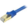 thumbnail image 2 of StarTech Câble Ethernet CAT6a 6 Po - 10 Gigabit Blindé Sans Accroc RJ45 100W Cordon de Patch PoE - Réseau STP 10GbE, 2 of 2