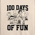 thumbnail image 3 of Peanuts - 100 Days Of Fun - Women's Lightweight French Terry Long Sleeve Shirt, 3 of 6