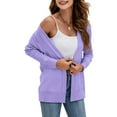 thumbnail image 5 of Womens Cardigan Sweater Long Sleeve Open Front Knit Cardigan Sweater with Pockets, 5 of 6