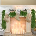 thumbnail image 5 of 9FT Artificial Norfolk Pine Garlands, Blutato Realistic Christmas Greenery Garland for Mantel, Table, Stairs, Indoor Outdoor Winter Holiday Decor, Faux Pine Garland 1 Pack, 5 of 9